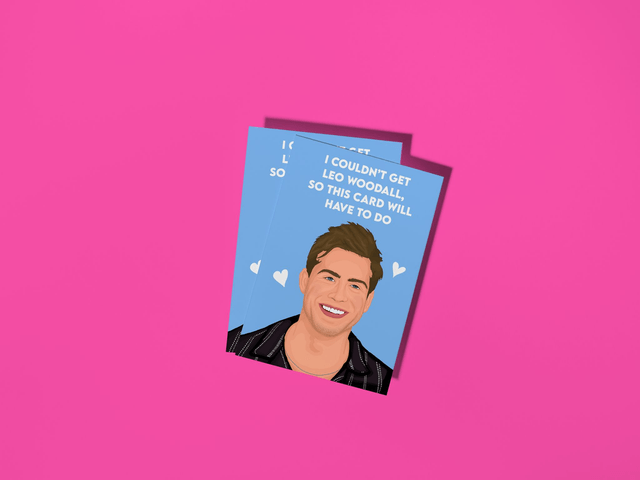 Leo Woodall - Birthday Card