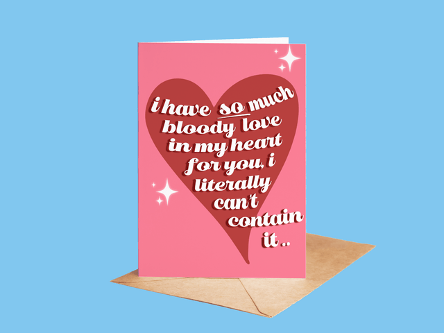 So Much Love Greeting Card