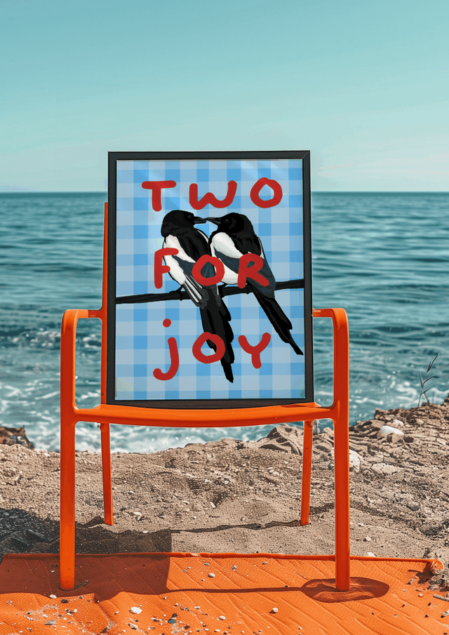 Two for Joy - Two Magpies Print 