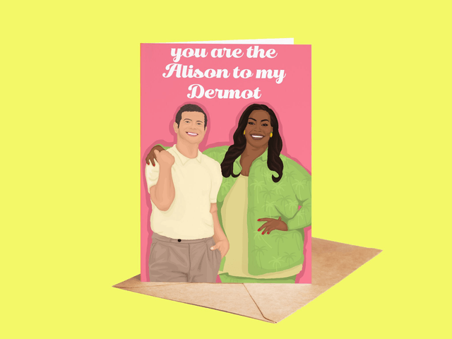 Alison to My Dermot Greeting Card