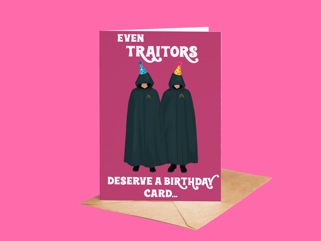 The Traitors - Birthday Greeting Card