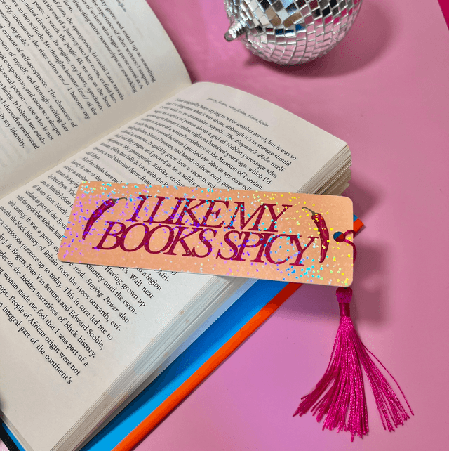 Set Of Four Holographic Bookmarks With Tassel