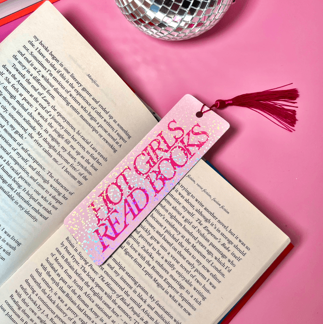 Set Of Four Holographic Bookmarks With Tassel
