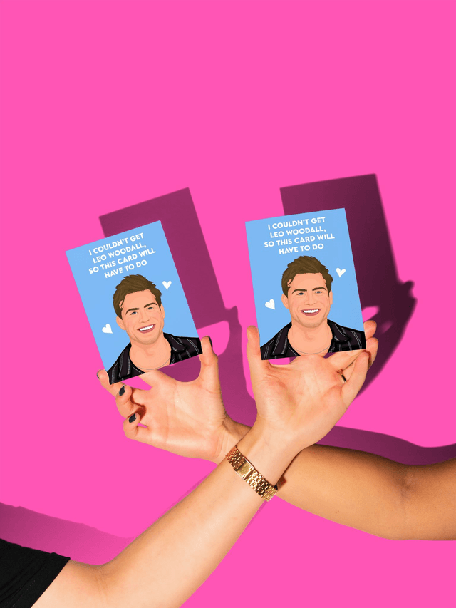 Leo Woodall - Birthday Card