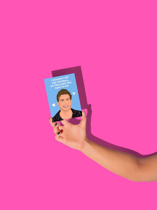 Leo Woodall - Birthday Card