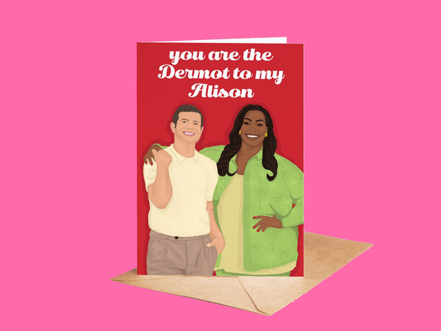 Dermot to my Alison Greeting Card