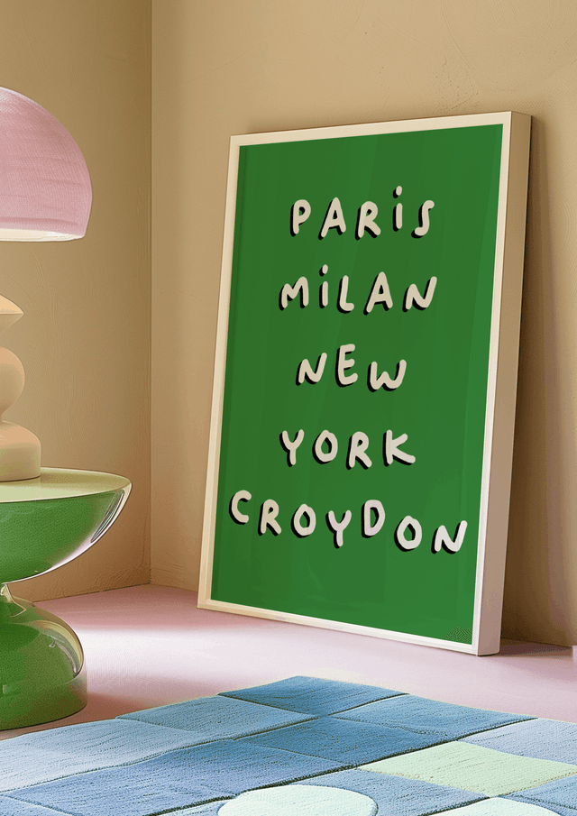 Personalised Fashion Capitals - Print