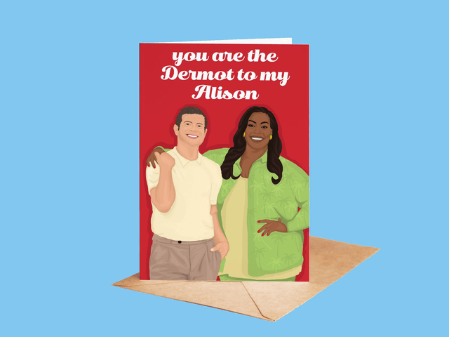 Dermot to my Alison Greeting Card