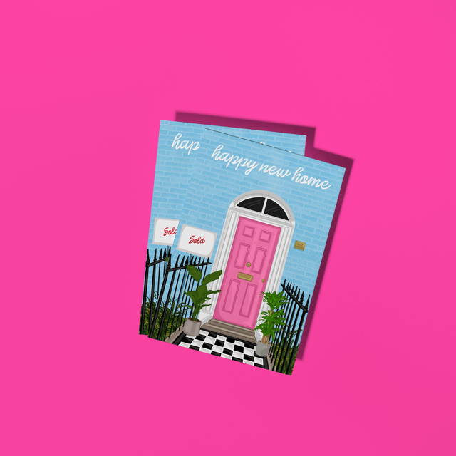 Happy New Home - Congratulations Moving Card 