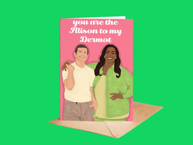 Alison to My Dermot Greeting Card