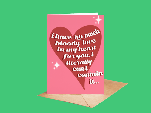 So Much Love Greeting Card