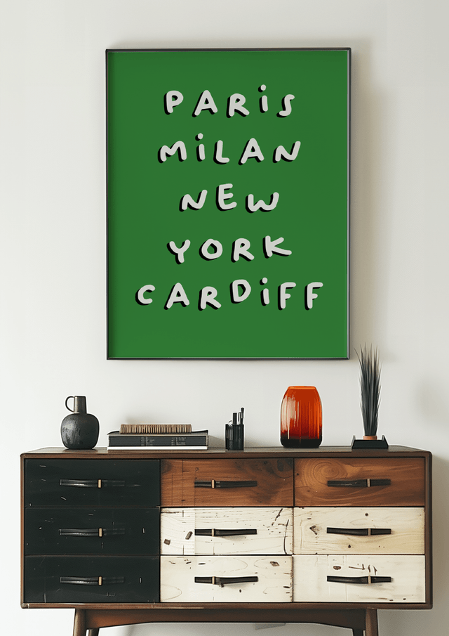Personalised Fashion Capitals - Print