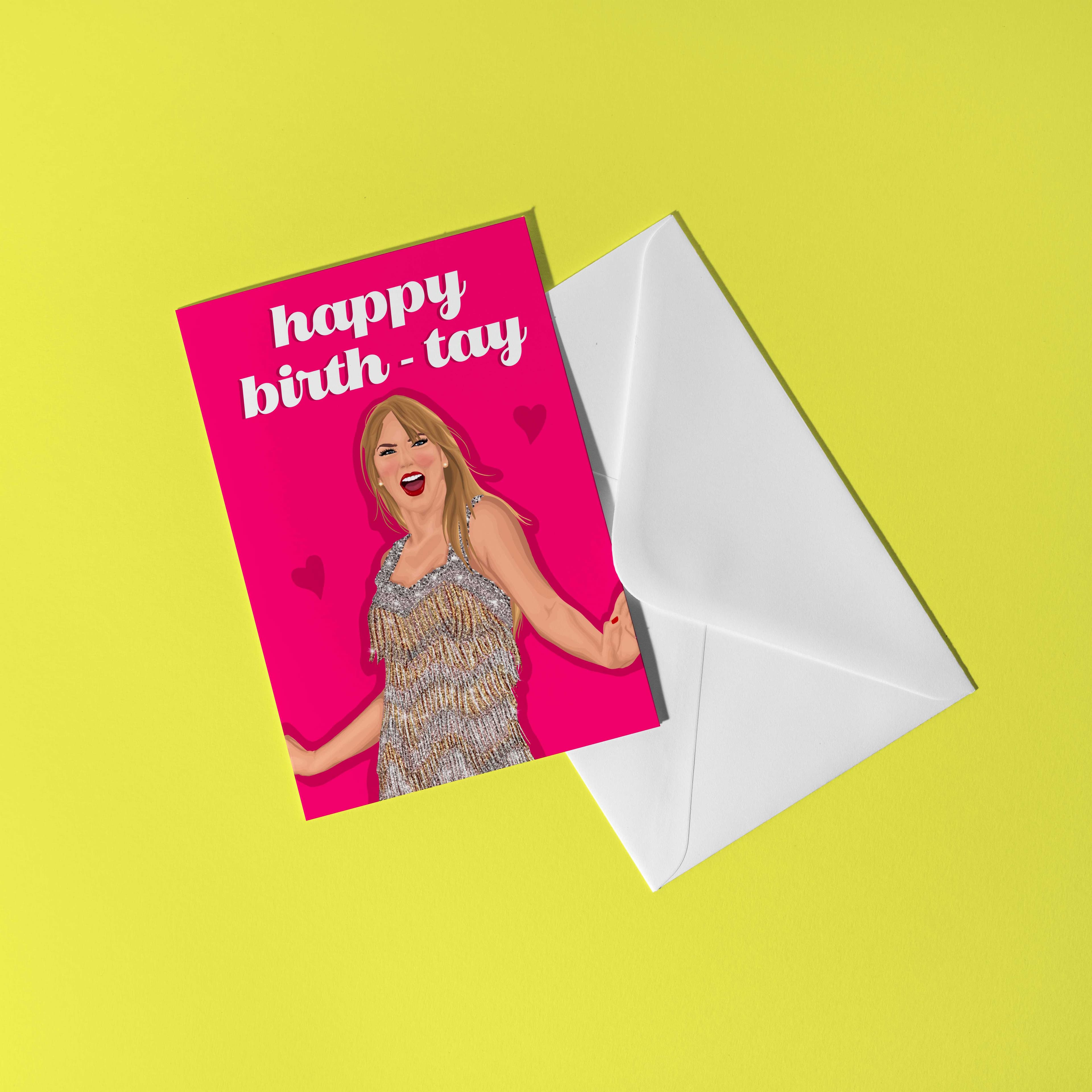 Taylor Swift Greeting Card